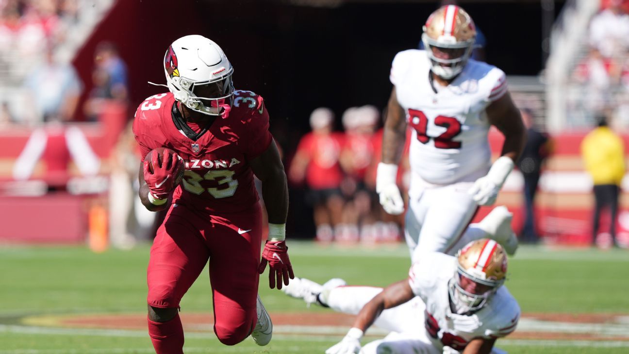 Fantasy football free agent pickups: Trey Benson next man up; Raiders offense still has value