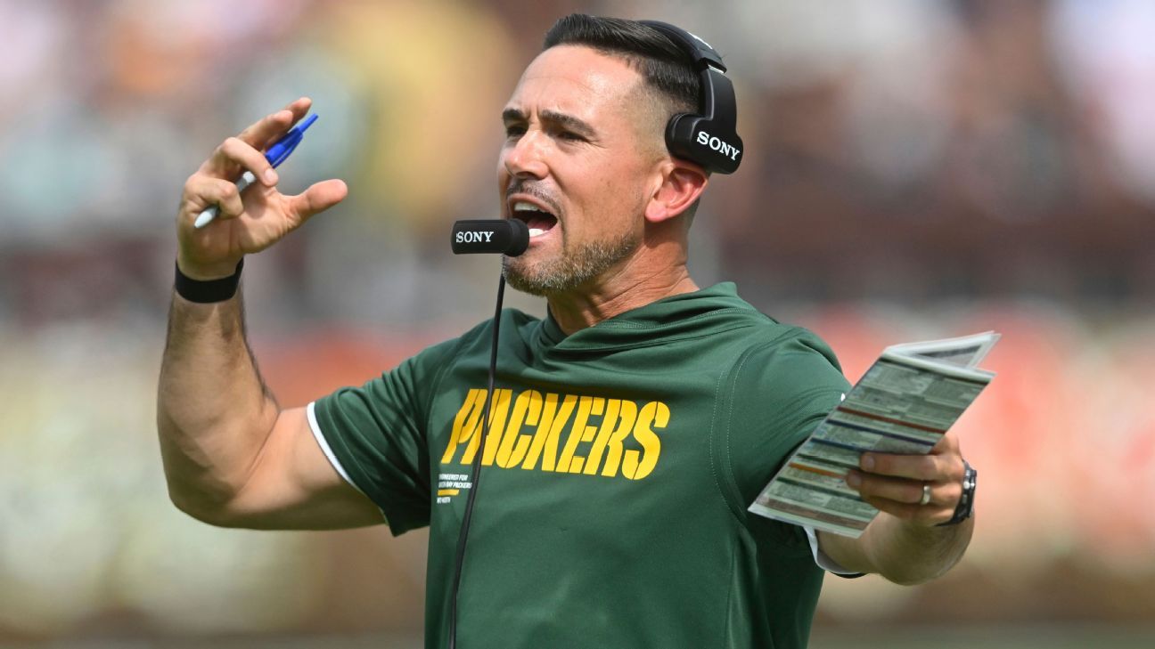Packers’ Matt LaFleur wasn’t happy with undefeated talk from team